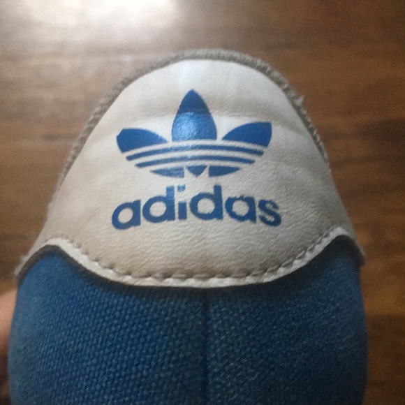 Blue classic gazelle adidas sneakers - Picture 5 of 6